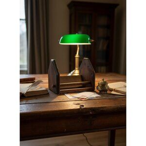 Vintage‎ Wooden Mail Holder Desk Organizer By Knock On Wood California